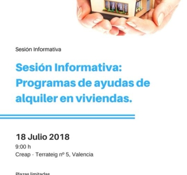 Sesión informativa de ayudas para alquiler de viviendas 2018